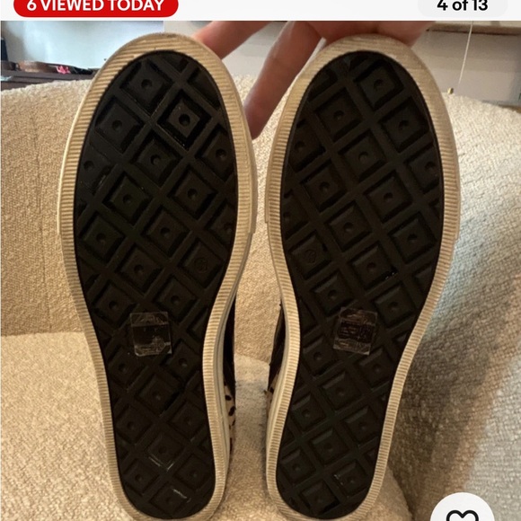 Roberto Cavalli Lightning Bolt Pony Hair High-Top Sneakers Size 41 EUC Run Small - Picture 8 of 12